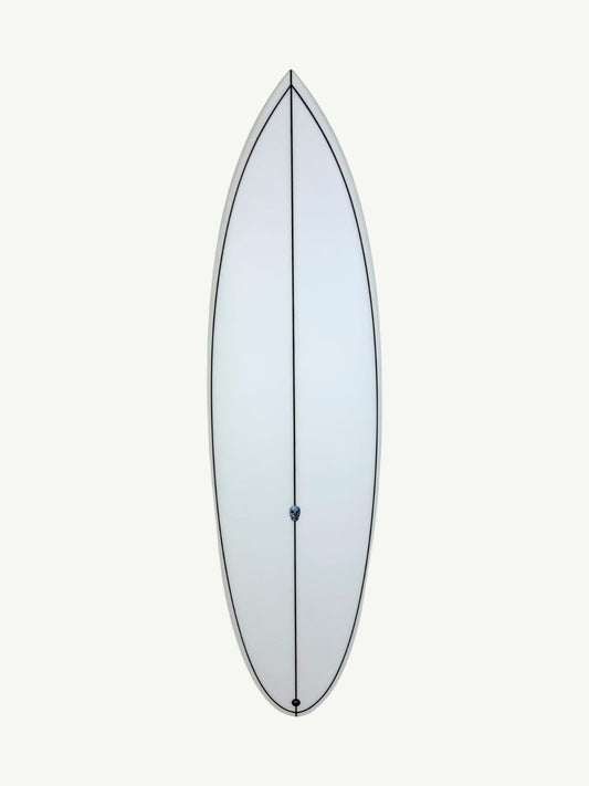 Cafe Racer 5'10" x 19 3/4" X  2 1/2" - 31.27L, Round, 5x  FCS 2 Fin Boxes, PU - ID:1047087