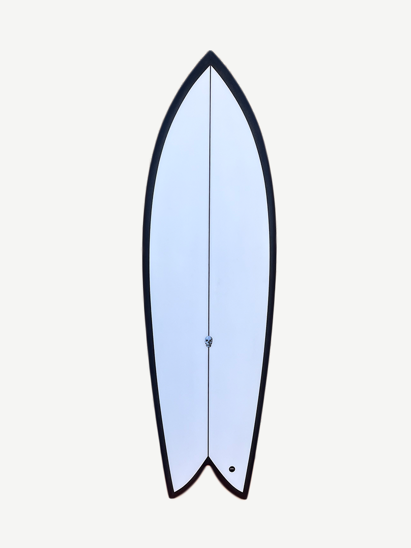 Fish 5'6" x 20 7/8" X 2 7/16" - 32.93L, Fish, 2x Futures Fin Boxes, PU - ID:1070880