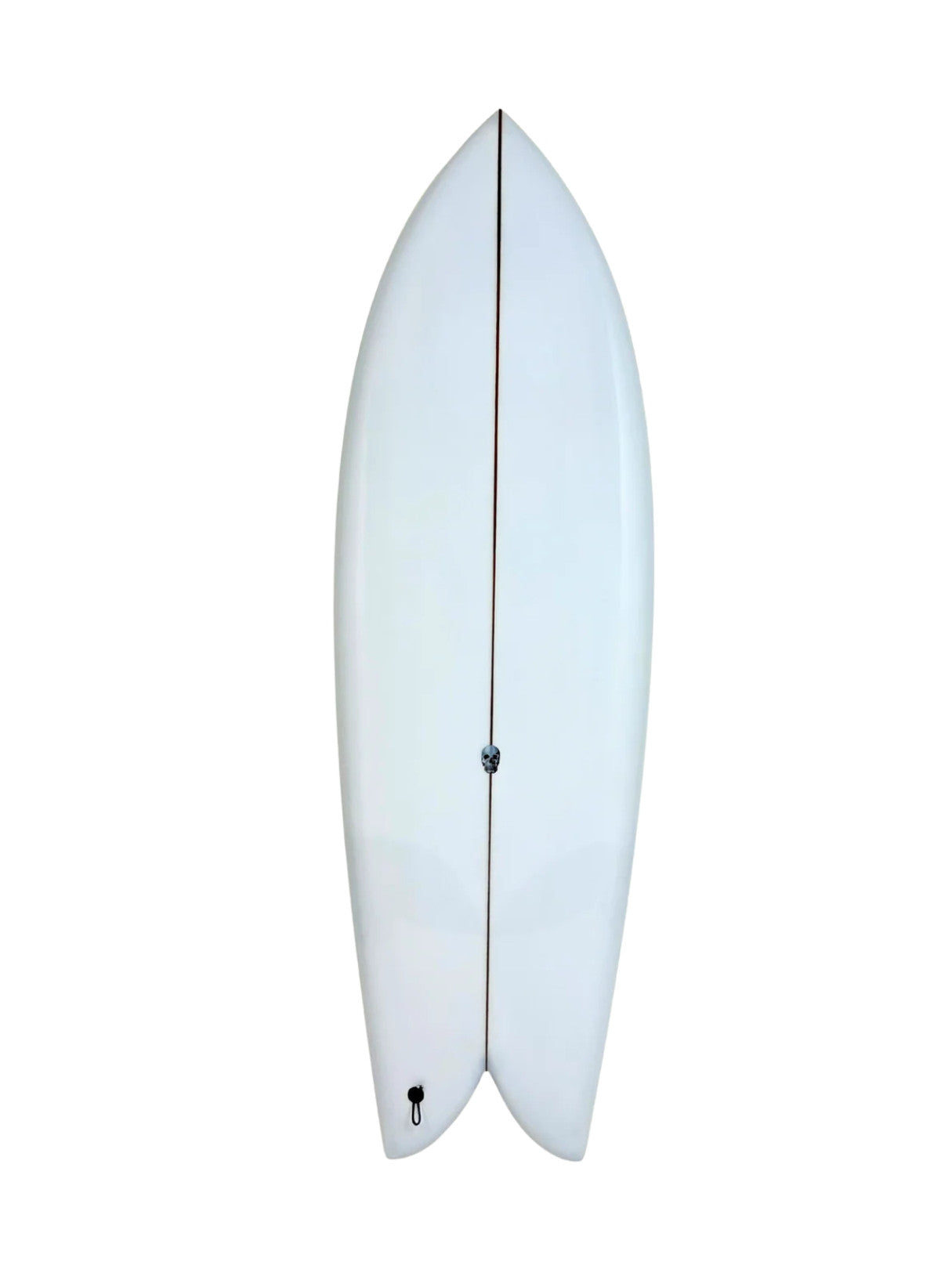 Fish 5'10" x 21 1/4" X 2 5/8" - 38.27L, Fish, 2x Keel Fin Boxes, PU - ID:1049469