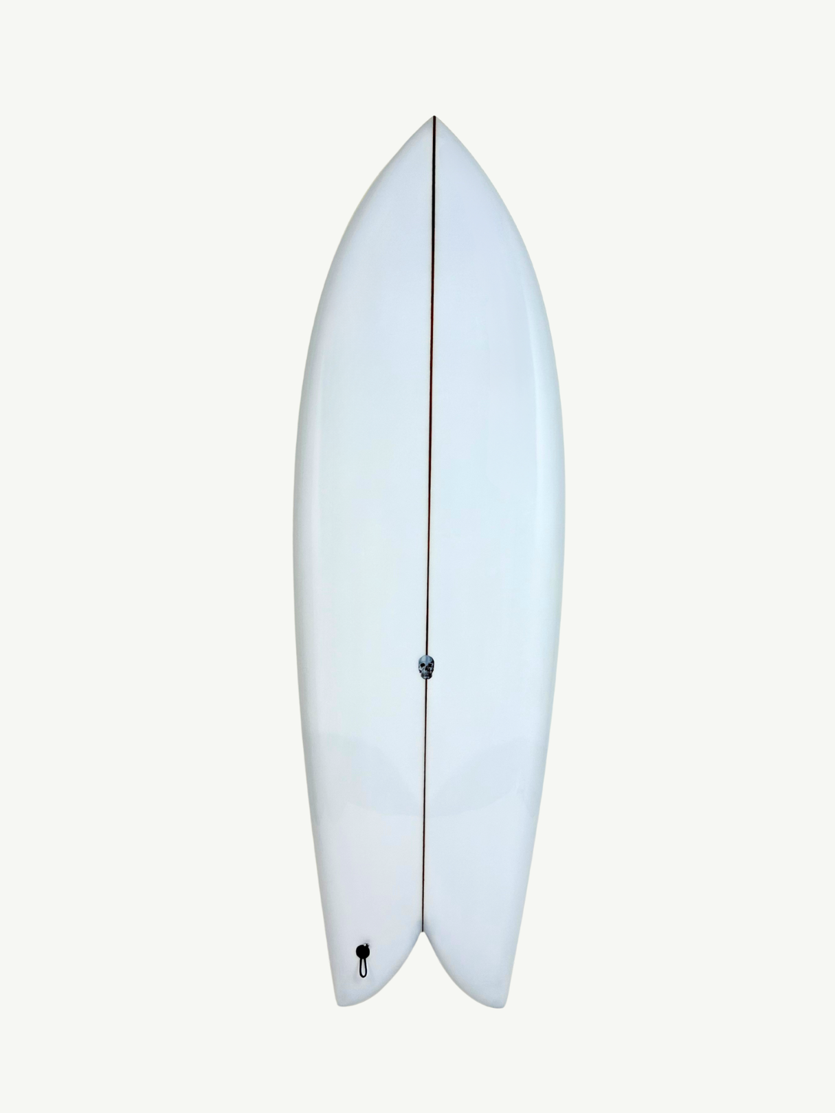 Fish 5'10" x 21 1/4" X 2 5/8" - 38.27L, Fish, 2x Keel Fin Boxes, PU - ID:1049469