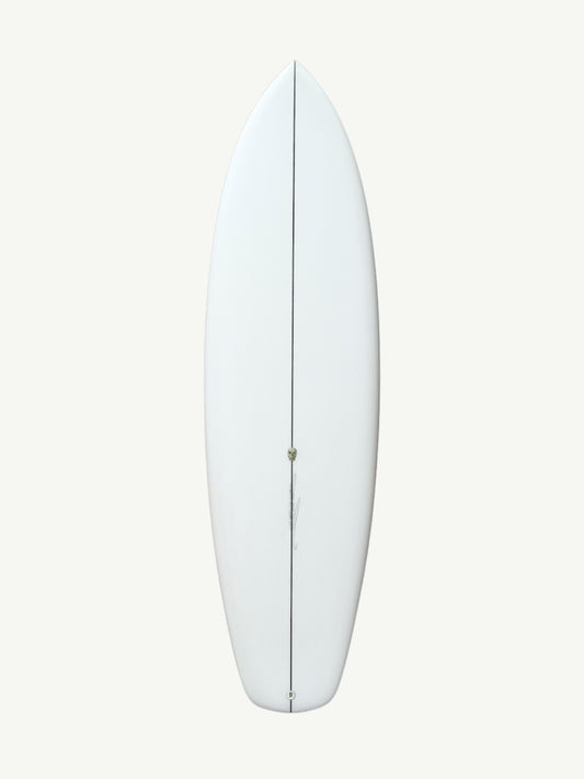 Easy Wind 6'8" x 20 3/4" X  2 13/16" - 0.00L, Round Square, 3x  Futures Fin Boxes, PU - ID:1023793