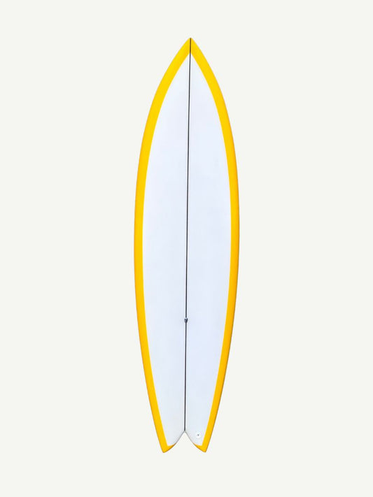 Nautilus 6'6" x 20 1/2" X  2 9/16" - 0.00L, Swallow, 4x  Futures Fin Boxes, PU - ID:828851