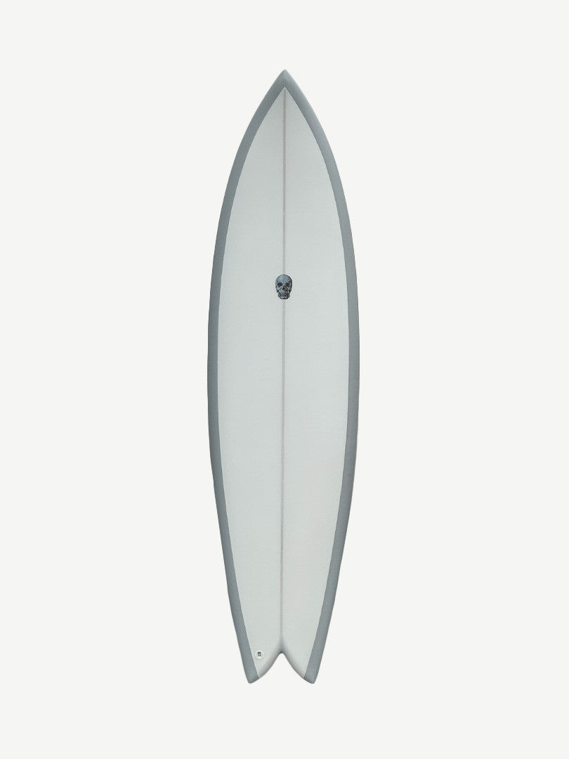 Nautilus 6'10" x 21" X  2 11/16" - 0.00L, Swallow, 4x  Futures Fin Boxes, PU - ID:645484
