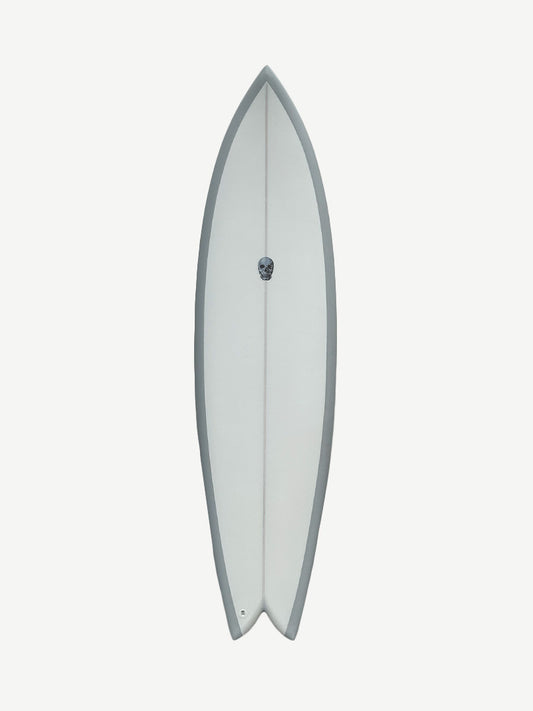 Nautilus 6'10" x 21" X  2 11/16" - 0.00L, Swallow, 4x  Futures Fin Boxes, PU - ID:645484