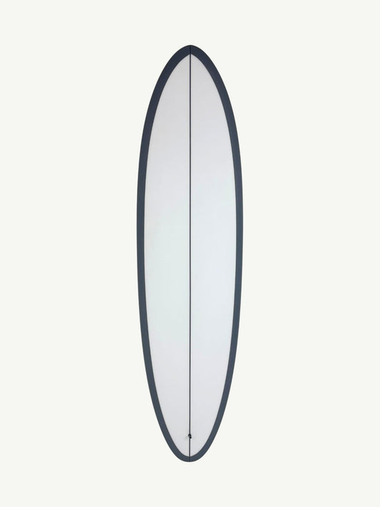 Huntsman 6'8" x 21" X  2 11/16", Round, 1x  FCS Longboard Fin Box, PU - ID:1015314