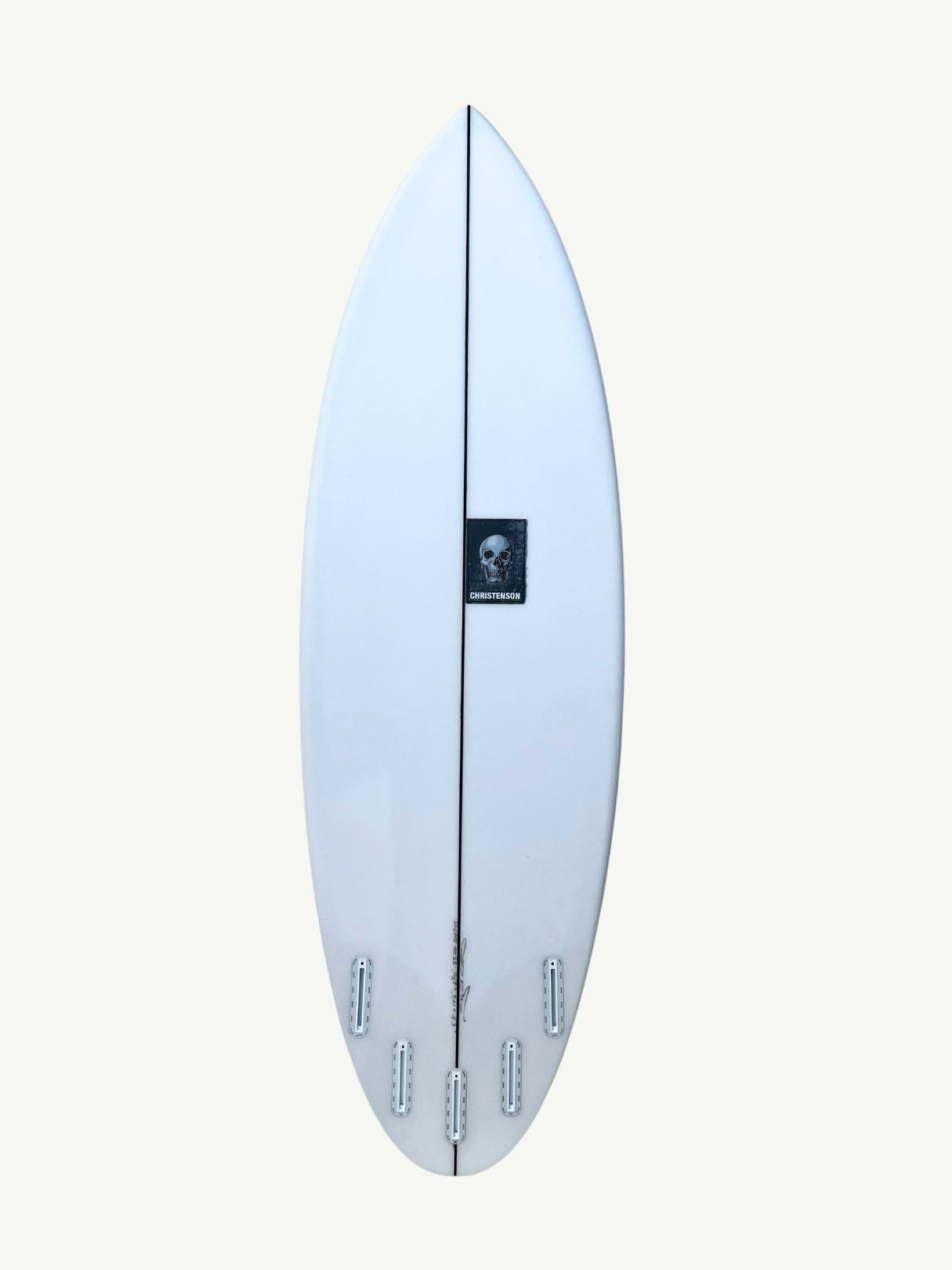 Cafe Racer 5'8" x 19 1/2" X 2 7/16" - 29.29L, Round, 5x Futures Fin Boxes, PU - ID:1016595