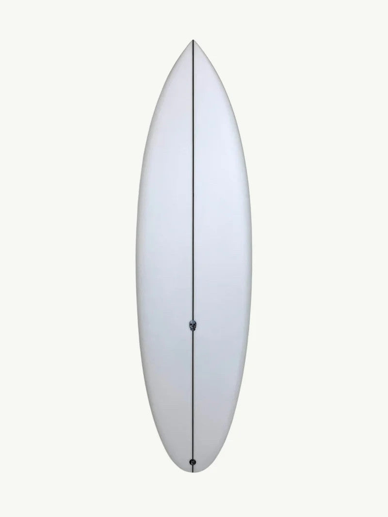 Cafe Racer 5'6" x 19 1/4" X  2 3/8" - 27.15L, Round, 5x  FCS 2 Fin Boxes, PU - ID:1043116