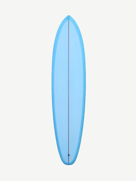 Flat Tracker V2 7'6" x 21 1/4" X  2 7/8" - 48.60L, Squash, 1x  FCS Longboard Fin Box, PU - ID:300813