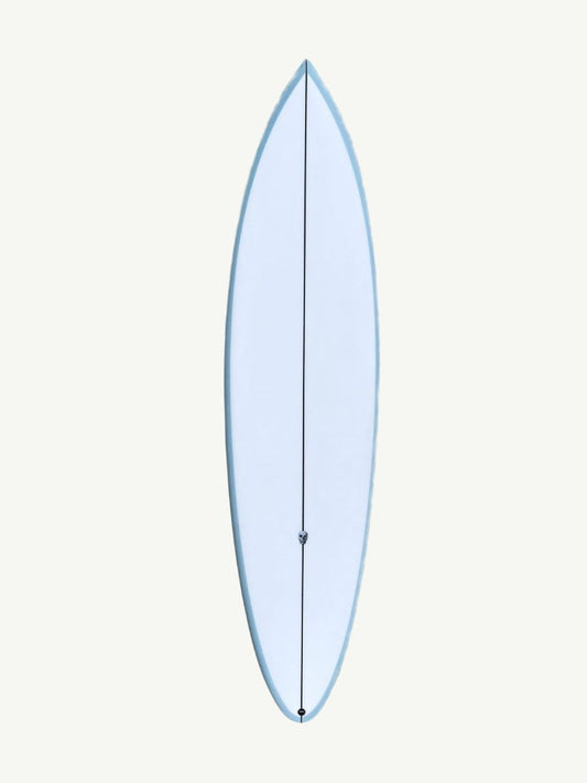 Osprey 7'0" x 20 3/4" X  2 7/8" - 43.83L, Round Pin, 3x  Futures Fin Boxes, PU - ID:984185