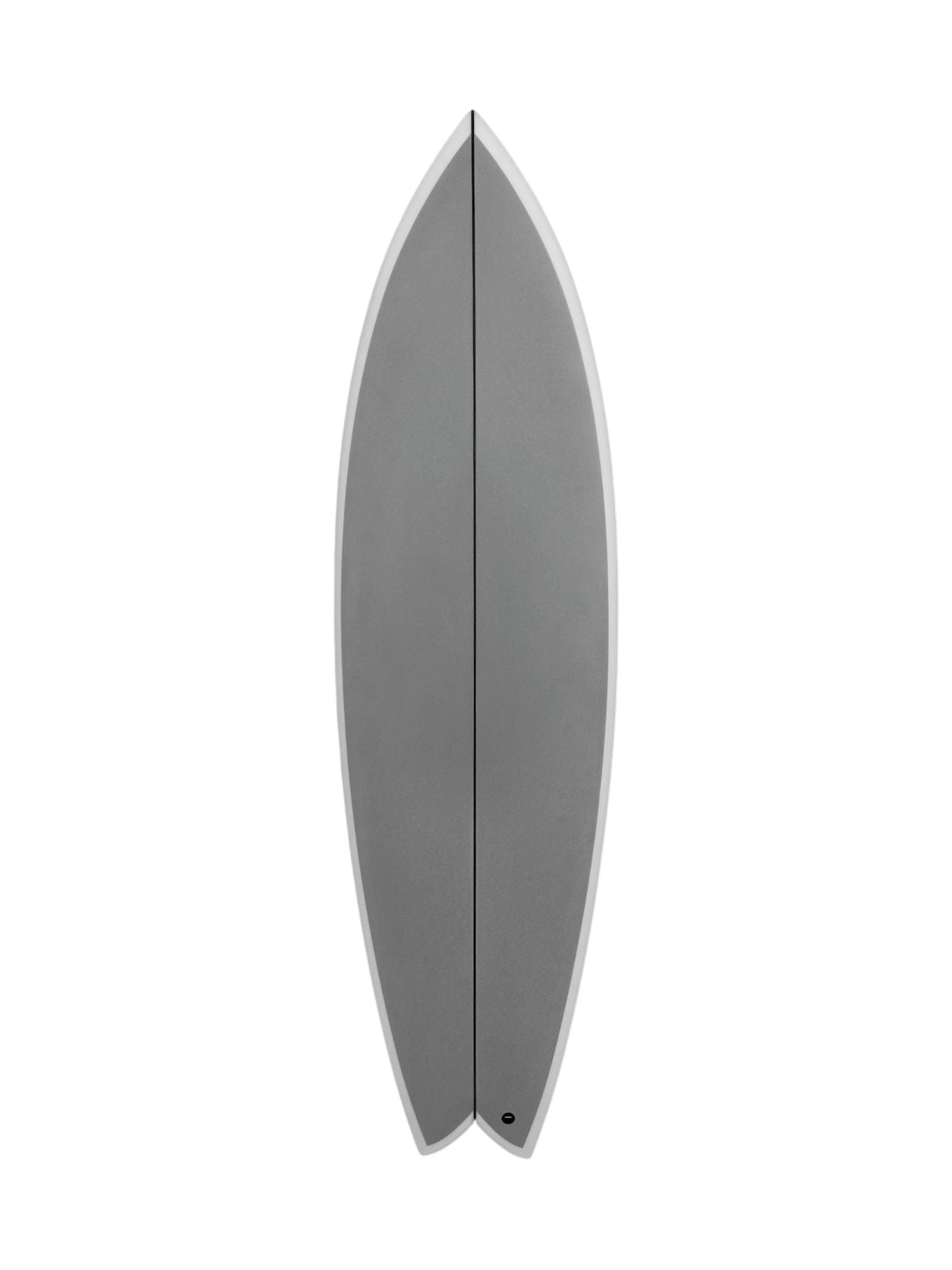 Nautilus - Thruster 6'1" x 20 1/8" X  2 9/16", Swallow, 3x  Futures Fin Boxes, PU - ID:1136393