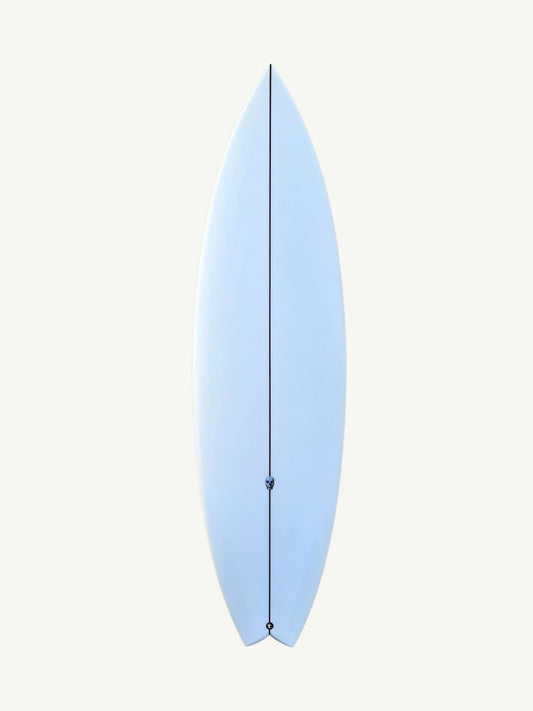 OP3 6'0" x 19 3/4" X  2 9/16" - 31.73L, Swallow, 3x  FCS 2 Fin Boxes, PU - ID:992898