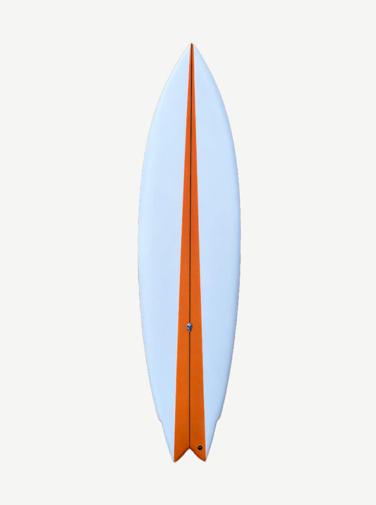 The Wolverine 6'10" x 21" X  2 3/4" - 43.50L, Wing Swallow, 2x  Futures Fin Boxes, PU - ID:892555