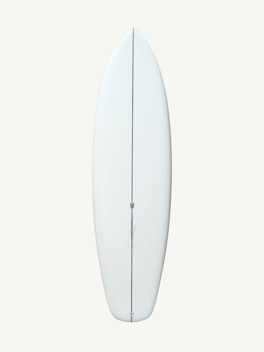 Easy Wind 6'8" x 21 3/4" X  2 13/16" - 0.00L, Round Square, 5x  FCS 2 Fin Boxes, PU - ID:1065164