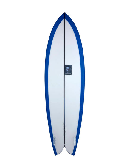 Long Phish II 6'10" x 21" X  2 3/4" - 41.86L, Fish, 2x  Futures Fin Boxes, PU - ID:1139654