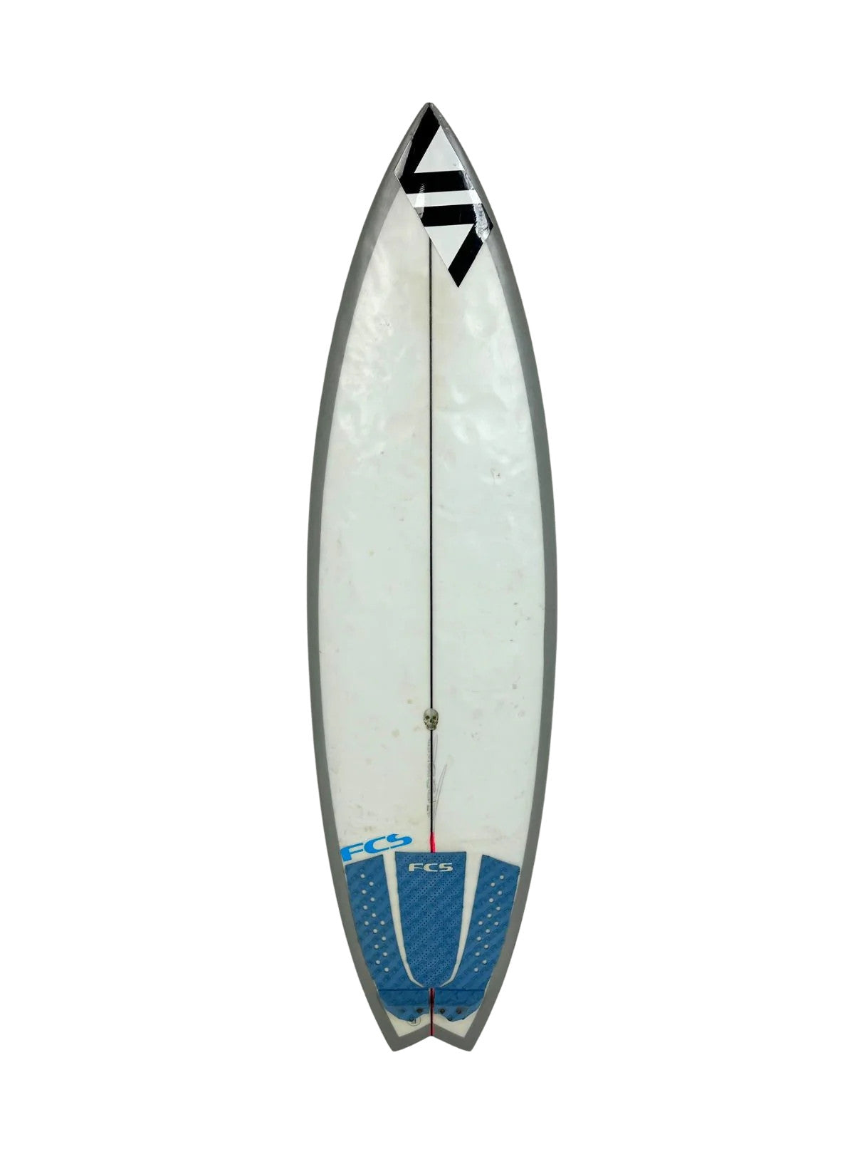 OP3 5'8" x 18 5/8" X  2 5/16", 3x  FCS 2 Fin Boxes [Good] - ID:1053119