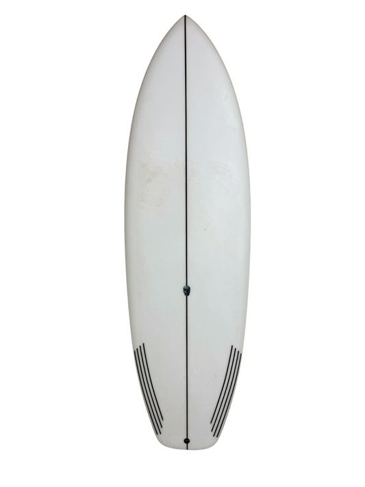 Easy Wind 5'10" x 21" X  2 1/2", 4x  Futures Fin Boxes [Good] - ID:1143780