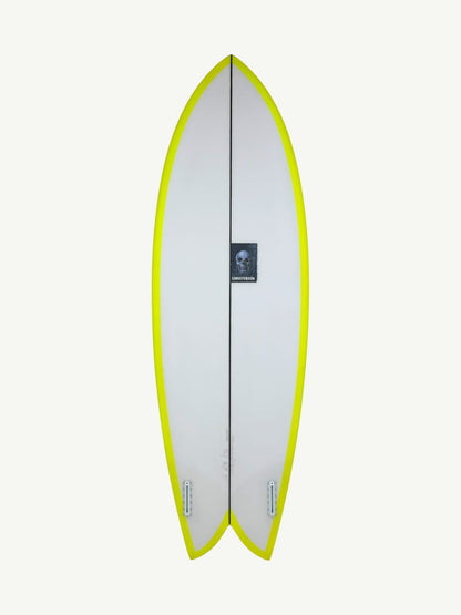 Acid Phish 5'9" x 20 5/8" X  2 9/16" - 32.54L, Fish, 2x  Futures Fin Boxes, PU - ID:1040747