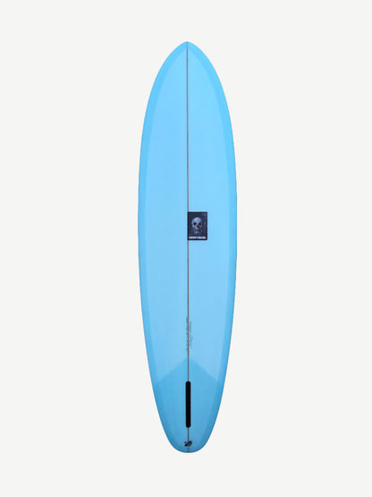 Flat Tracker V2 7'6" x 21 1/4" X  2 7/8" - 48.60L, Squash, 1x  FCS Longboard Fin Box, PU - ID:300813