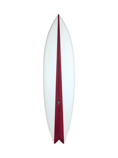 The Wolverine 6'10" x 21" X  2 3/4" - 43.97L, Wing Swallow, 2x  Futures Fin Boxes, PU - ID:1156710