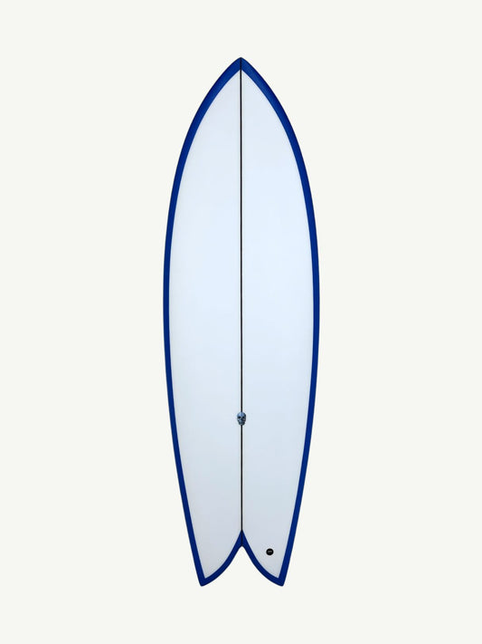 Acid Phish 5'8" x 20 1/2" X  2 1/2" - 31.14L, Fish, 2x  Futures Fin Boxes, PU - ID:1065144
