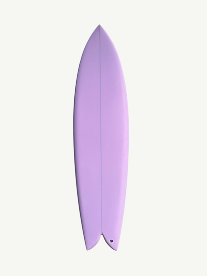 Long Phish II 6'10" x 21" X  2 3/4" - 0.00L, Swallow, 2x  Futures Fin Boxes, PU - ID:1030837