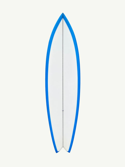 Nautilus 6'8" x 20 3/4" X  2 5/8" - 0.00L, Swallow, 4x  Futures Fin Boxes, PU - ID:828852