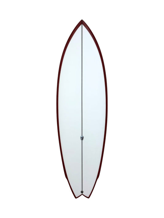 Lane Splitter Swallow 5'8" x 19 3/4" X  2 9/16" - 31.10L, Swallow, 2x  Futures Fin Boxes, PU - ID:1137457