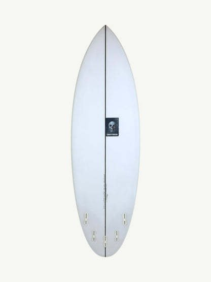 Cafe Racer 5'9" x 19 5/8" X  2 1/2" - 30.40L, Round, 5x  FCS 2 Fin Boxes, PU - ID:1069365