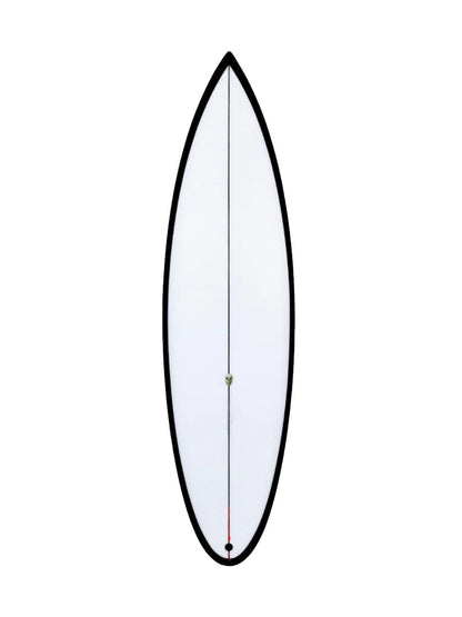 OP4 6'2" x 19 1/4" X  2 9/16", Round, 3x  FCS 2 Fin Boxes, PU - ID:877003