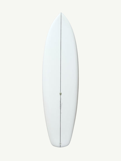 Easy Wind 6'6" x 21 5/8" X  2 3/4" - 0.00L, Round Square, 3x  Futures Fin Boxes, PU - ID:1023792