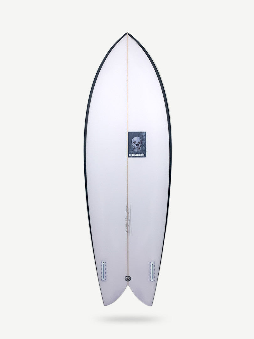 Fish 5'6" x 20 7/8" X  2 7/16" - 32.38L, Fish, 2x  Futures Fin Boxes, PU - ID:917962