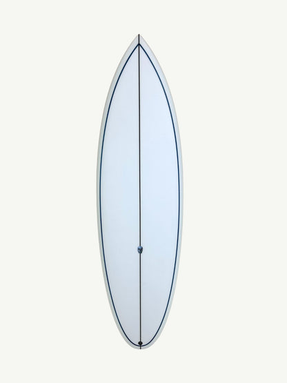 Cafe Racer 5'9" x 19 5/8" X  2 1/2" - 30.40L, Round, 5x  FCS 2 Fin Boxes, PU - ID:1069365