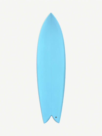 Long Phish II 6'4" x 20 5/8" X  2 9/16" - 0.00L, Swallow, 2x  Futures Fin Boxes, PU - ID:837872