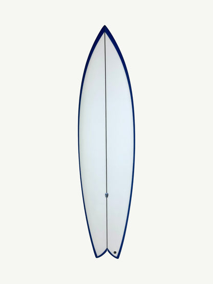 Nautilus 6'10" x 21" X  2 11/16", Swallow, 3x  Futures Fin Boxes, PU - ID:1055170