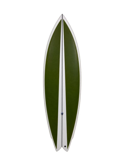 The Wolverine 6'6" x 20 3/4" X  2 5/8" - 39.64L, Wing Swallow, 2x  Futures Fin Boxes, PU - ID:1164504