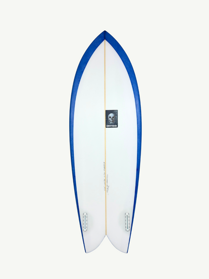 Fish 5'6" x 20 7/8" X  2 7/16" - 32.93L, Fish, 2x  Futures Fin Boxes, PU - ID:1048858