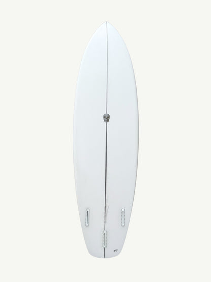 Easy Wind 6'6" x 21 5/8" X  2 3/4" - 0.00L, Round Square, 3x  Futures Fin Boxes, PU - ID:1023792