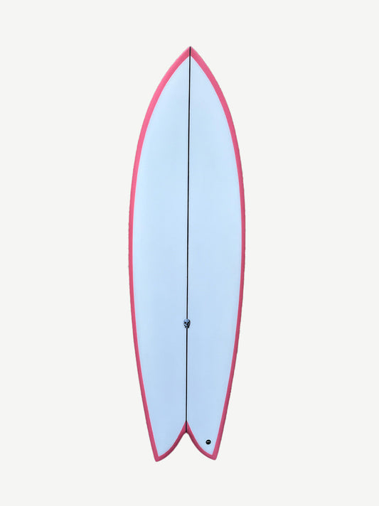 Acid Phish 6'0" x 21" X  2 3/4" - 0.00L, Fish, 2x  Futures Fin Boxes, PU - ID:908349