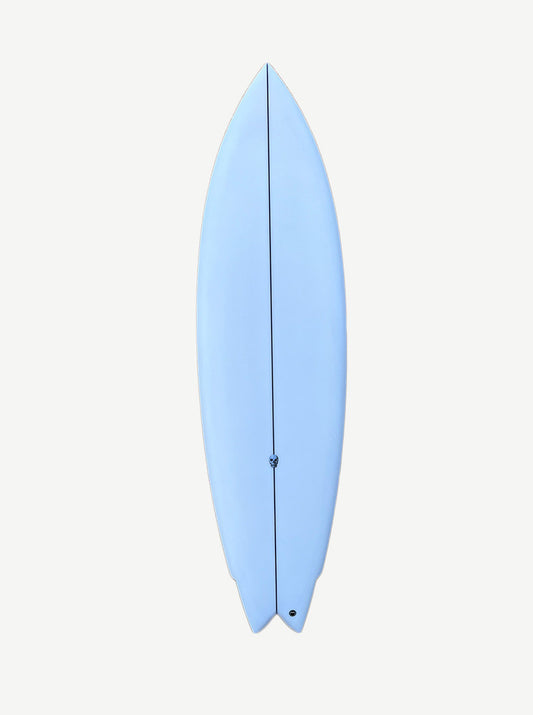 The Wolverine 6'6" x 20 3/4" X  2 5/8" - 39.64L, Wing Swallow, 2x  FCS 2 Fin Boxes, PU - ID:992901