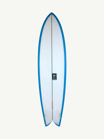 Long Phish II 7'6" x 21 1/2" X  3" - 0.00L, Swallow, 2x  Futures Fin Boxes, PU - ID:1030839