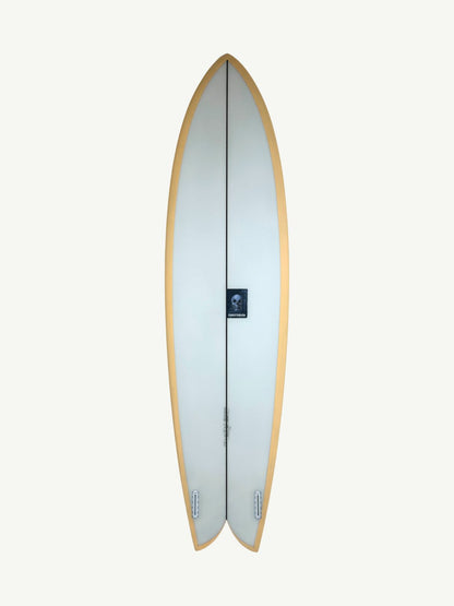 Long Phish II 7'6" x 21 1/2" X  3" - 0.00L, Swallow, 2x  Futures Fin Boxes, PU - ID:1040826