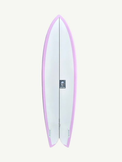 Long Phish II 6'10" x 21" X  2 3/4" - 0.00L, Swallow, 2x  Futures Fin Boxes, PU - ID:1030837