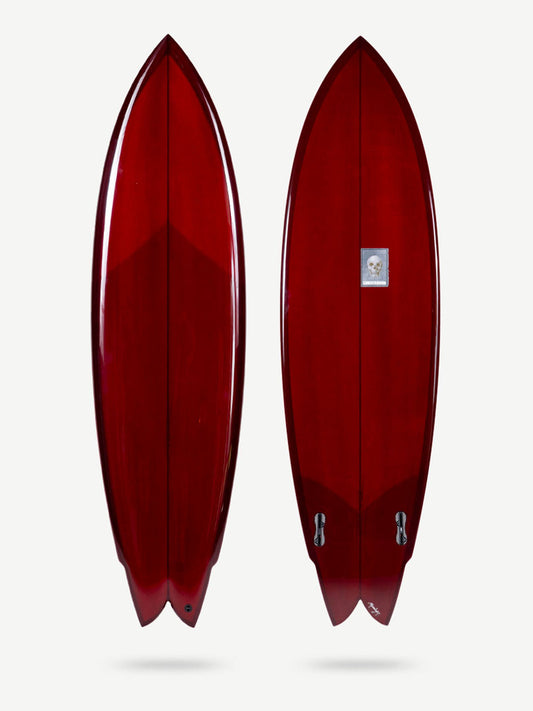 The Wolverine 6'4" x 20 5/8" X  2 9/16" - 36.90L, Wing Swallow, 2x  Futures Fin Boxes, PU - ID:976048