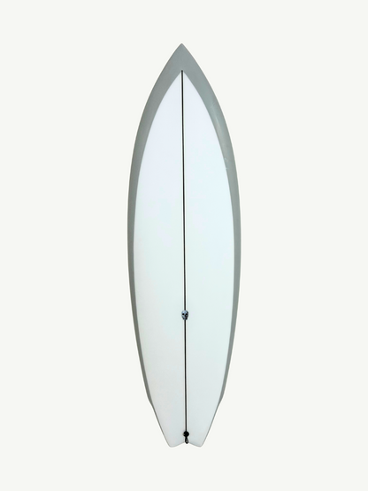 Lane Splitter Swallow 5'8" x 19 3/4" X  2 9/16" - 31.10L, Swallow, 2x  Futures Fin Boxes, PU - ID:1049470