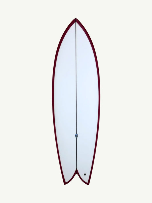 Acid Phish 5'10" x 20 3/4" X  2 5/8" - 33.97L, Fish, 2x  Futures Fin Boxes, PU - ID:1079358