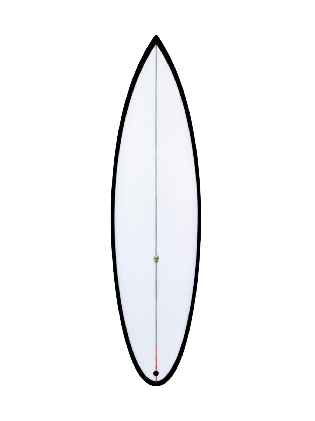 OP4 5'11" x 18 7/8" X  2 3/8" - 27.50L, Round, 3x  FCS 2 Fin Boxes, PU - ID:888690