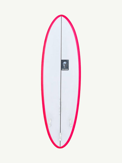 Hole Shot 2.0 5'6" x 19 1/4" X  2 3/8", Round, 3x  FCS 2 Fin Boxes, PU - ID:973274