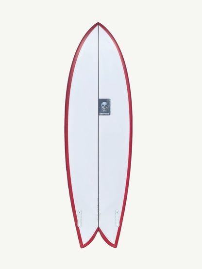 Acid Phish 5'11" x 20 7/8" X  2 11/16" - 35.44L, Fish, 2x  Futures Fin Boxes, PU - ID:1024173