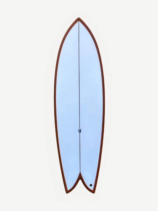 Acid Phish 5'10" x 20 3/4" X  2 5/8" - 0.00L, Fish, 2x  Futures Fin Boxes, PU - ID:924824