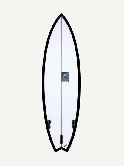 OP3 6'1" x 20" X  2 5/8" - 33.36L, Swallow, 3x  FCS 2 Fin Boxes, PU - ID:930965